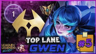 Top Lane Gwen GamePlay (#5) -^🌷✂️^- | WİLDRİFT S14