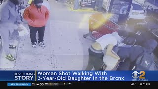 Woman Shot Walking With 2-Year-Old Daughter In The Bronx