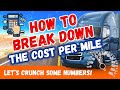 Breaking Even or Losses 💸 Cost of Running a Truck Per Mile | Owner Operators, Dispatchers & Fleets