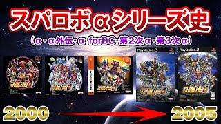 スパロボの歴史解説 αシリーズ編 (α・α外伝・α forDC・第2次α・第3次α)