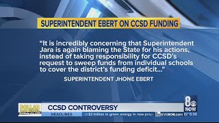 CCSD Supt. Dr. Jesus Jara facing criticism from governor, education leaders