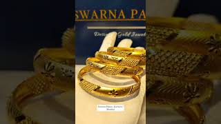 Classic Crafted Gold Bangles By Swarna Palace, Mumbai