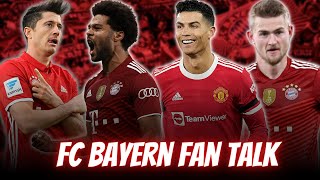 FC Bayern Fan Talk I Lewy Abgang - Ronaldo, Gnabry Verlängerung, De Ligt 80 Mio
