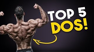 Musculation du Dos : Top 5 des Exercices !