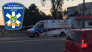 Peel Regional Paramedics Ambulance Responding