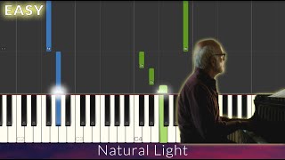 Ludovico Einaudi - Natural Light EASY Piano Tutorial