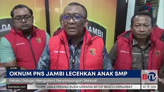 Oknum PNS Jambi Lecehkan Pelajar SMP Diringkus | Beritasatu