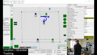 Demo: Precise (±2cm) Location + Direction Indoor