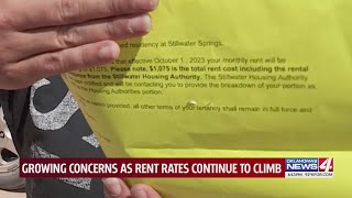 Growing concerns as rent rates continue to climb