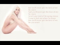 Christina Aguilera - Best of Me (with lyrics)