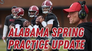 Alabama Spring Football Practice Observations with Clint Lamb