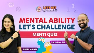 Mental Ability Test - LIVE MENTI Quiz | Mental Ability Questions \u0026 Solutions | BYJU'S