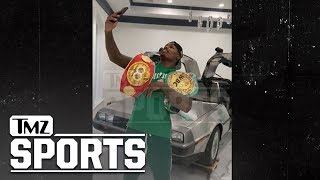 Boxing Champ Jermall Charlo Decorates New Mansion With In-Home DeLorean! | TMZ Sports