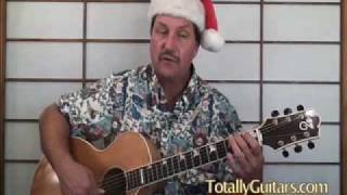 Up On The Housetop - Holiday Christmas - Acoustic Guitar Lesson from Totally Guitars