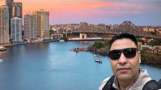 یک روز پر خاطره، شهر زیبا و دیدنی 👌 Walking Tour around Brisbane CBD 👌