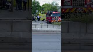 Montreal City|Fire Truck \u0026 Ambulance work together|Xe Cứu hoả,xe Cứu thương:Sun.May19.2024