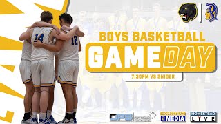 Boys Basketball | Homestead vs Snider | 1/13/24 | Fort Wayne, IN