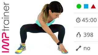 Video Workout  G-A-G,  tonificazione gambe, glutei e addominali (45 minuti)