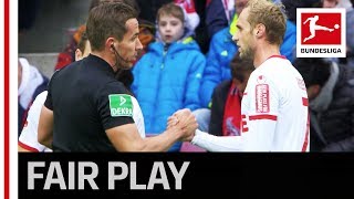 Great Fair Play Gesture from Marcel Risse - Referee Rescinds Yellow Card