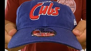 Chicago Cubs Retro Script Snapback Royal Hat By New Era