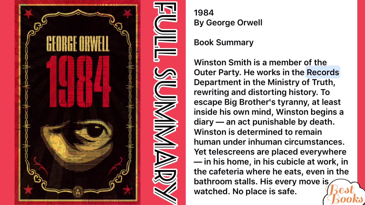 1984 George Orwell Synopsis