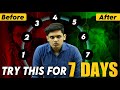 Do This for 7 Days🔥| You will Never Search for Motivation After this| Prashant Kirad