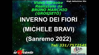 KARAOKE INVERNO DEI FIORI (Sanremo 2022) CON CORI (DEMO) - MICHELE BRAVI