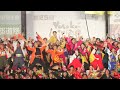 4k ラスト総踊り　yosakoiさせぼ祭り 2023 日曜日 ファイナル 中央