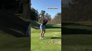 Yes, this beautiful young athlete is a Swifty! This swing is PURE GENUIS! #nelly #swifty #golfswing