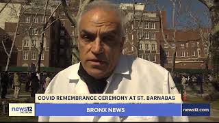 SBH's Covid-19 Commemorative Ceremony- News 12 the Bronx