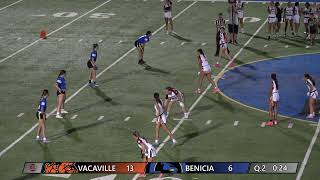 Benicia Flag Football vs Vacaville