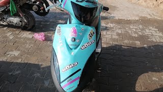 زودت دراجتي بوشه 58 ونص + صبغ painted my bike Bosch 58 and a half + dyeing and classifying the bike