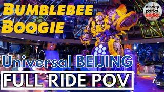 Bumblebee Boogie - Transformers Metrobase - Universal Studios Beijing - FULL RIDE - 2022