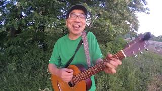 Stop breakin' down / Robert Johnson/COVER in雫石川べり