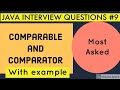 Comparable and Comparator with example / Java Interview Questions