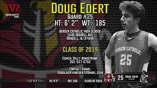 Doug Edert 2017-18 Junior Highlights (Guard | Bergen Catholic)