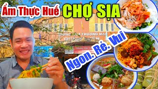 Ẩm Thực Huế CHỢ SỊA Toàn Món Đặc Sản Cố Đô Bên Trong Ngôi Chợ Lớn Nhất Huyện Quảng Điền #165