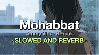 Filhaal 2 - Mohabbat (slowed​​ and reverb)  | Ammy Virk | BPraak