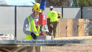 Area high schoolers get hands-on look at construction industry at Miron Construction visit