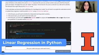 Mastery Platform Walkthrough: Multiple Linear Regression in Python