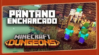 MINECRAFT DUNGEONS #3 - Enderman no Pântano Encharcado | Gameplay em Português PT-BR com BRKsEDU