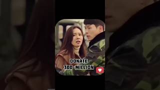 Crash landing on you stars donate 300 million won #hyunbin #sonyejin