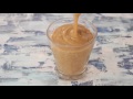 kaki bananen smoothie rezept mit mandeln chai tee u0026 zimt perfekt für weihnachten