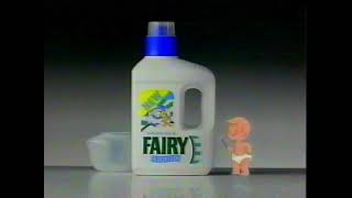 Fairy Liquid Laundry Whitener Commercial 1995