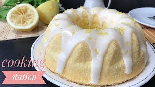 ชิฟฟ่อนเค้กมะนาว  สูตรเลมอนเค้ก  พร้อมหน้าไอซิ่งมะนาว | Lemon Chiffon Cake