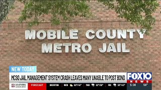 Computer crash left Mobile County Jail inmates unable to post bond for 3 days