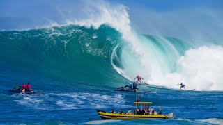 60ft WAIMEA BAY!! HAWAII GOES XXL