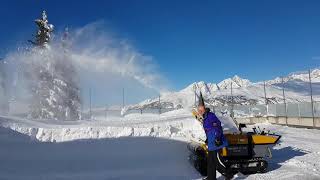 Alpenweerman - sneeuwruimen Rosswald