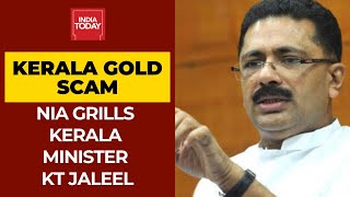 NIA Grills Kerala Minister KT Jaleel In Gold Scam Case; Congress, BJP Demand His Resignation