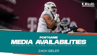 DT Zach Sieler meets with the media after #MIAvsSEA | Miami Dolphins